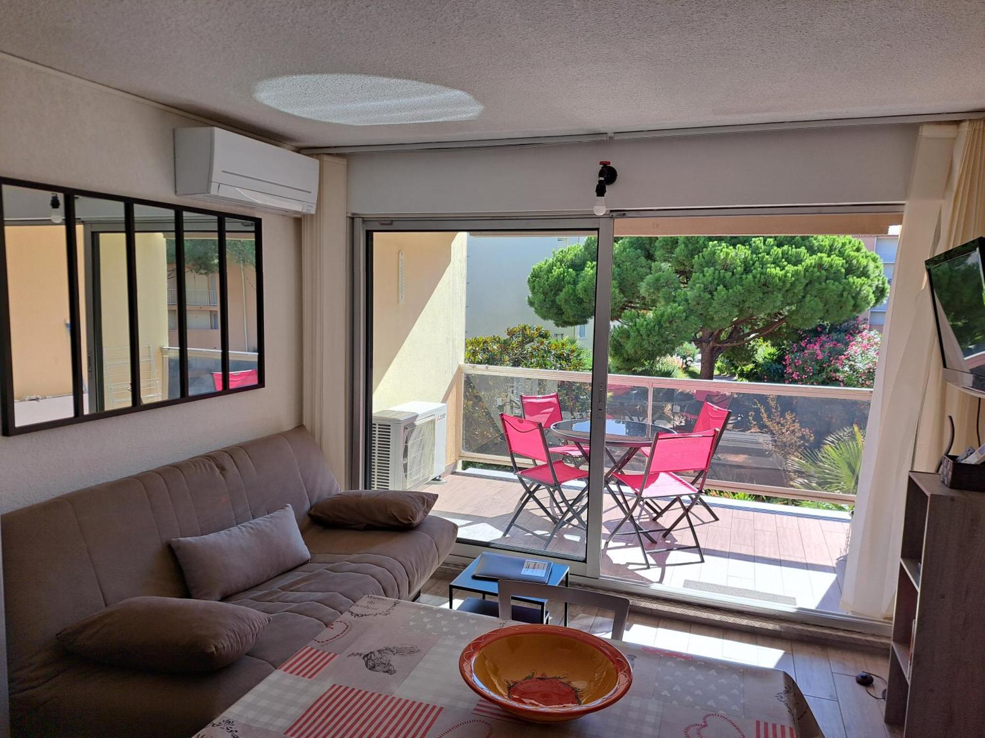 Helios 32, T2 Climatise, Parking, 500M Plage Agde Exteriér fotografie